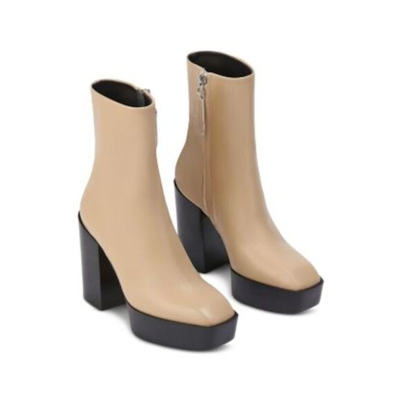 NWT AEYDE Womens Beige 1-1/2